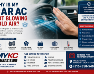 car ac not blowing cold air infographic